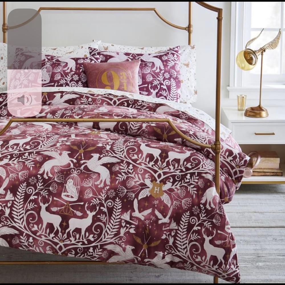 Pottery Barn Teen Harry Potter Duvet and Shams